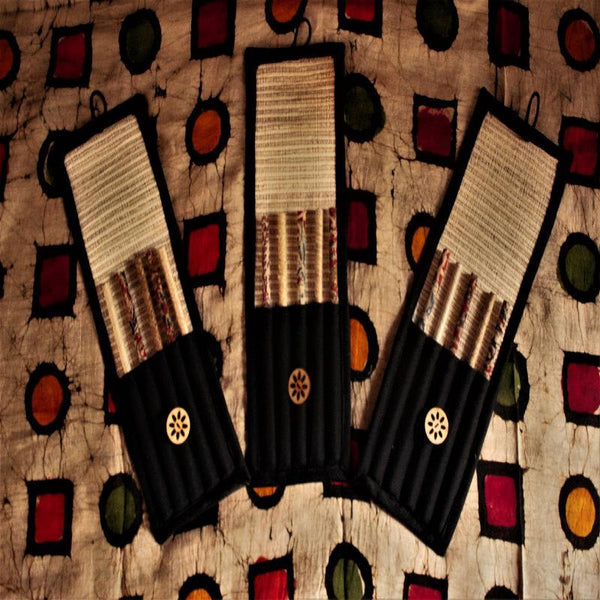 Pencil Pouch with 5 Recycled Paper Pencils