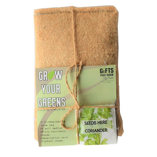 Grow Your Greens Kit: Coriander