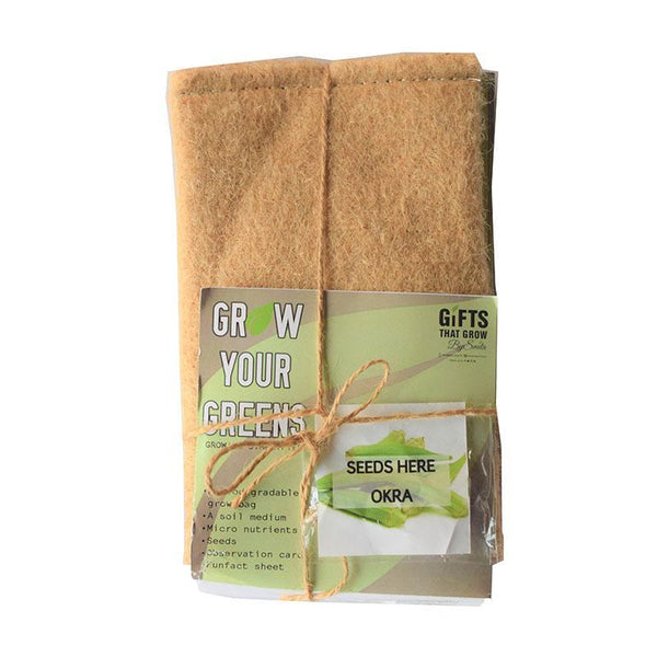 Grow Your Greens Kit: Okra