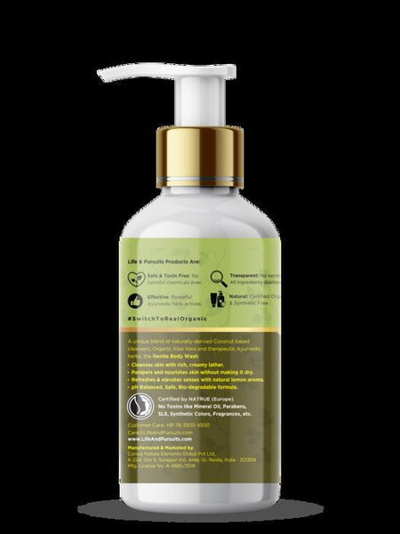 Gentle Lemon Body Wash, 200g