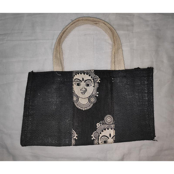 Jute Gift Bag -Black from Agiripalli, Andhra Pradesh