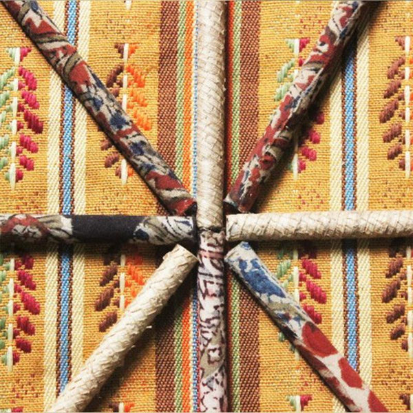 Gift Bundle (10 boxes) of Recycled Paper Pencils with Repurposed Banana Fibre and Cotton Kalamkari Fabric
