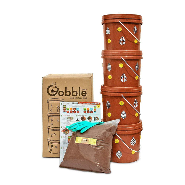 Gobble Senior 4-Tier Indoor Home Composting Kit