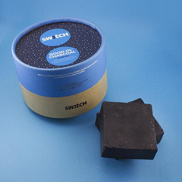 Good Ol' Charcoal - Natural and Vegan Body Bar (Pack of 2)