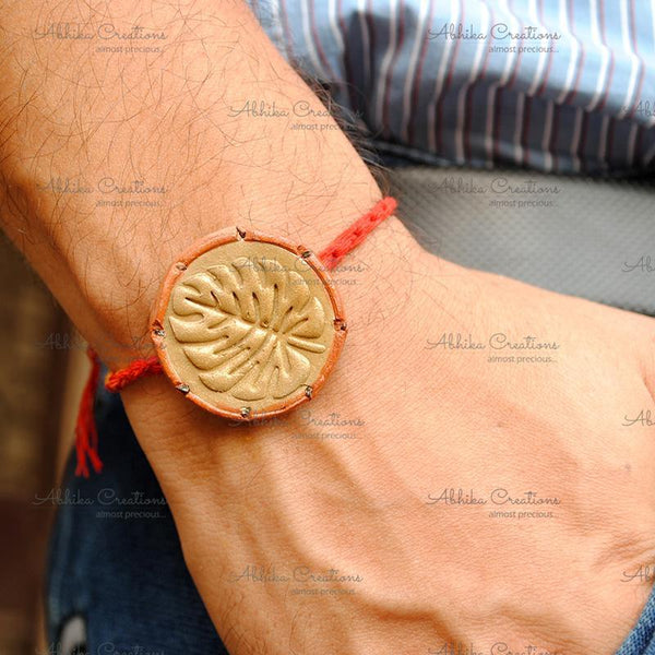 Plantable Clay and Seed Rakhi - Goodluck Leaf
