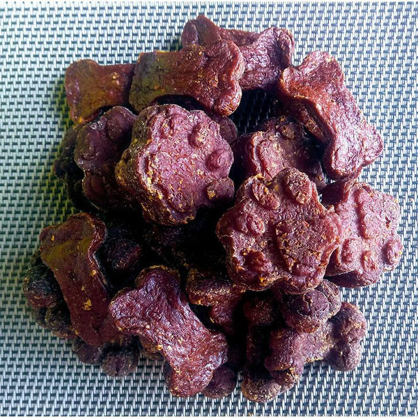Grain-Free, Air Dried, Natural and Unprocessed Dog Food (Chicken, Veggie & Fruit Cookie), 100g