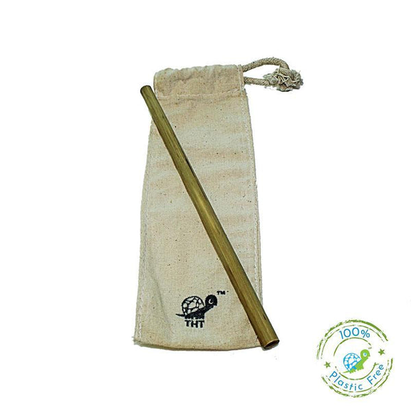 Green-On-The-Go Reusable Bamboo Cutlery Kit With Bamboo Straw