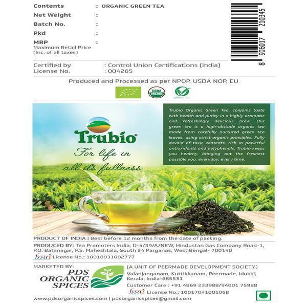 Organic Green Tea Pack, 200g