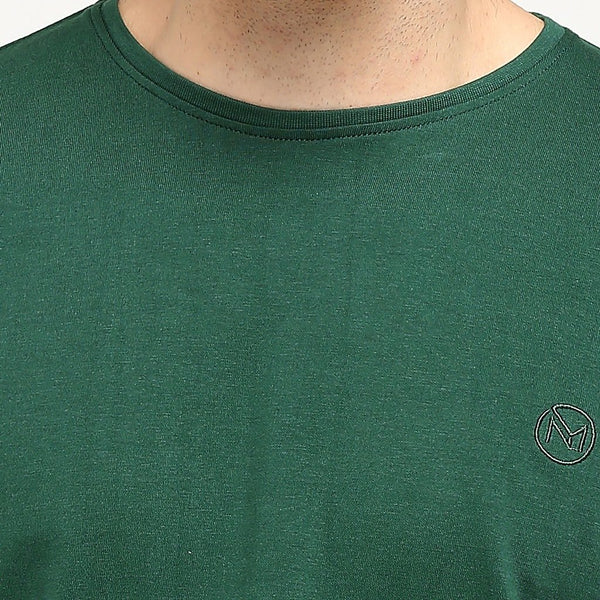 100% Organic Cotton Full Sleeve T-shirt - Gratify Green