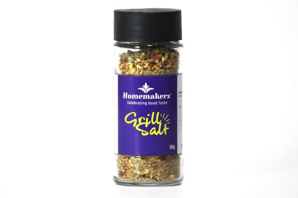 Natural, Preservative-Free Grill Salt, 100g