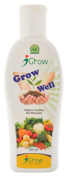 Grow Well Liquid Bio-Fertilizer for Plants , 180ml (Pack of 2)