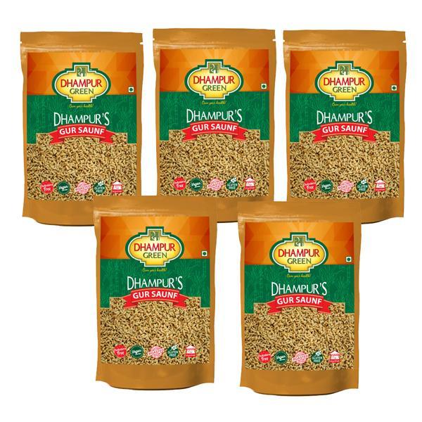 Gur Saunf with Organic Jaggery ( Pack of 5 ), 150 gm