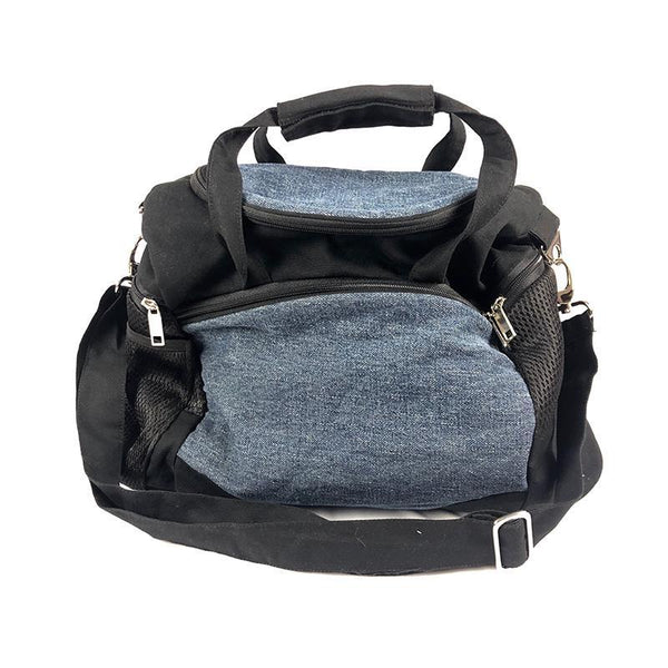 Upcycled Denim Gym Bag