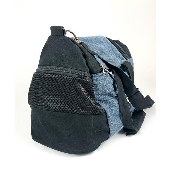 Upcycled Denim Gym Bag