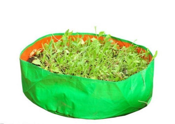 HDPE Grow Bags For Terrace Gardening - 38cm * 23cm (Pack of 5)
