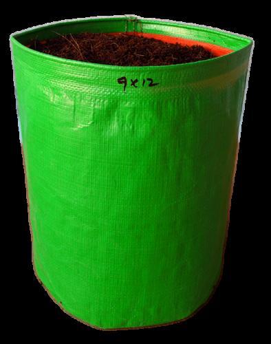 HDPE Grow Bags For Terrace Gardening - 23cm * 30cm (Pack of 5)