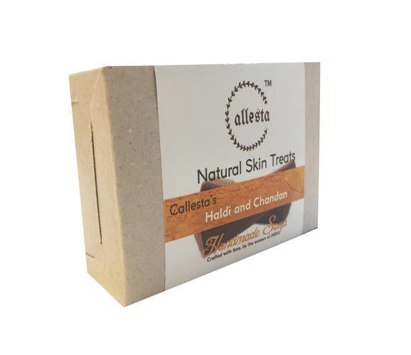 Natural Haldi Chandan Soap, 100g