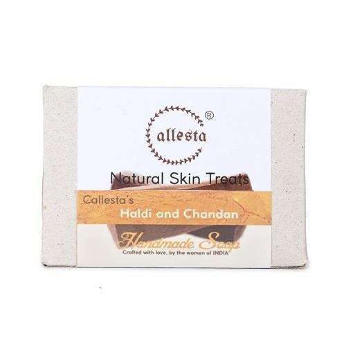 Natural Haldi Chandan Soap, 100g
