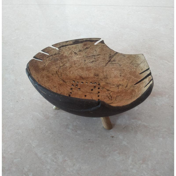 Coconut Shell Soap Case Handcrafted  by Rural Artisans of Alangulam - Modern