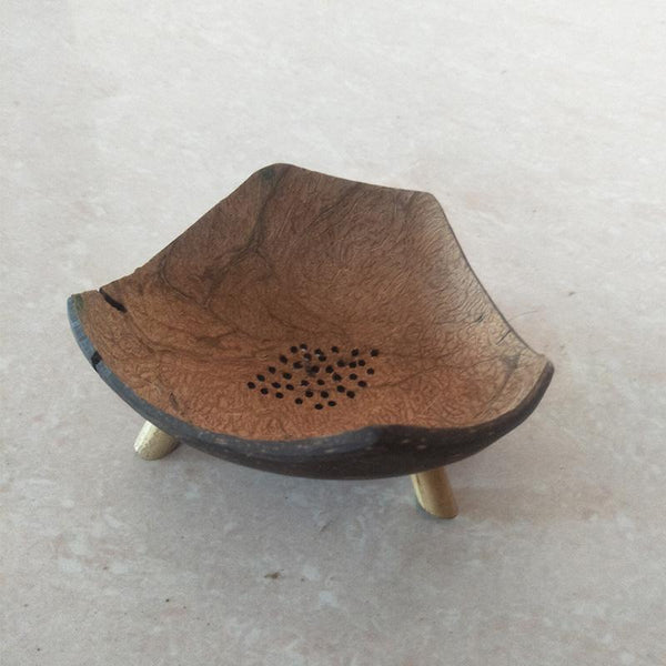 Coconut Shell Soap Case Handcrafted by Rural Artisans of Alangulam - Ordinary