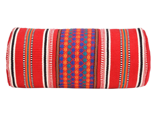 Handcrafted Multipurpose Travel Pouch (42) - Vibrant Red