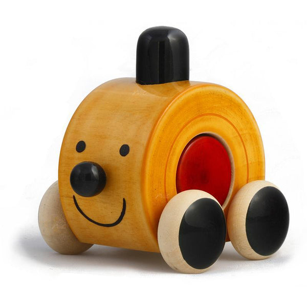 Moee - Hand-Crafted Wooden Push Toy