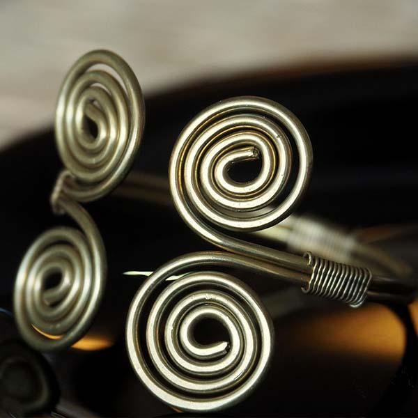 Handmade Brass Mortin bracelet
