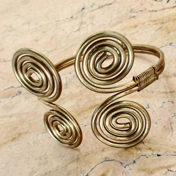 Handmade Brass Mortin bracelet