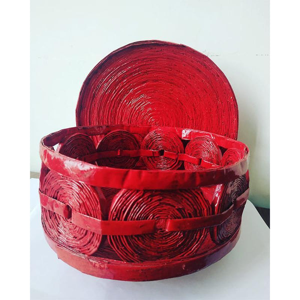 Upcycled Newspaper Gift Box Handcrafted by Women Artisans