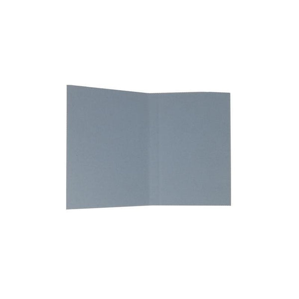 Handmade Paper Notebook - Light Blue With Blue Zigzag Pattern (100 pages)