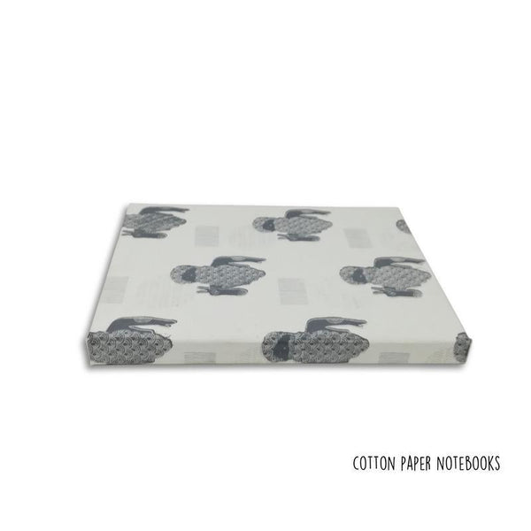 Handmade, Recycled Paper Hardbound 100-Page Notebook