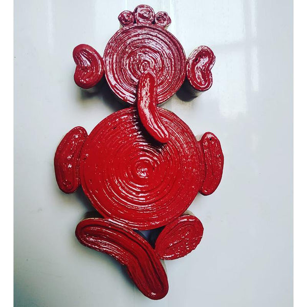 Upcycled Newspaper Ganesh Magnet Handcrafted by Women Artisans
