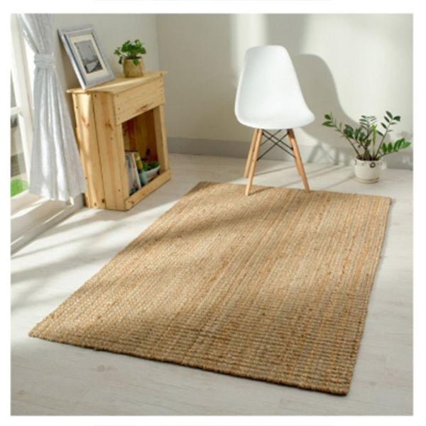 Handspun  Natural Jute Boucle Rug (120cm x 180cm)