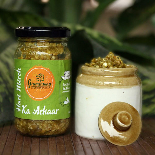 Hari Mirch Ka Achar, 200gms