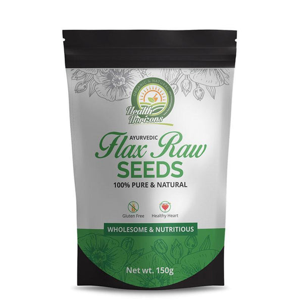Natural Raw Flax Seeds, 150g