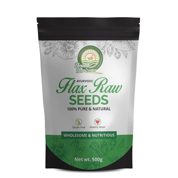Natural Raw Flax Seeds, 500g