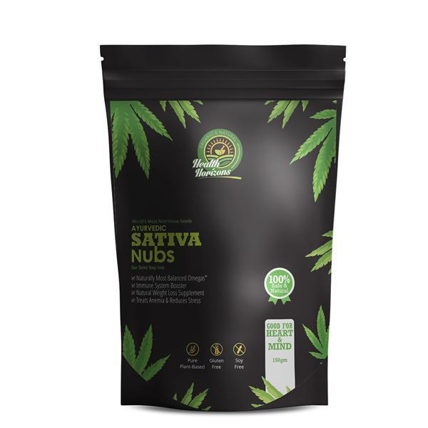 Raw Shelled Sativa Hemp Nubs (seeds), 150g
