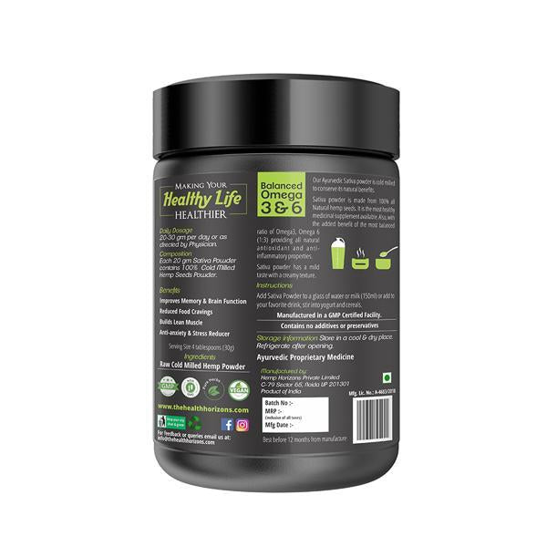 Natural Sativa (Hemp) Powder, 500g