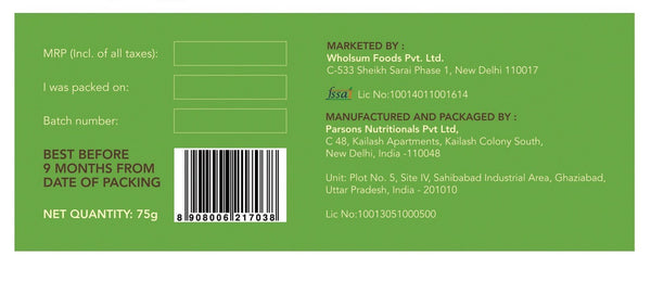 Healthy Wholegrain Cookies - Ragi and Chocolate with Zero Transfat (Pack of 3) - 225g