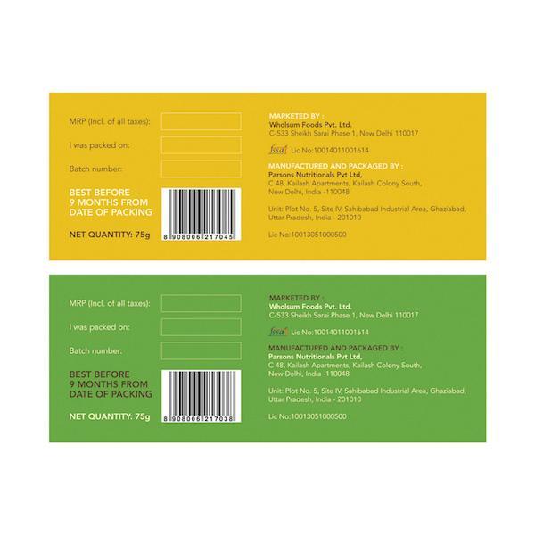 Healthy Wholegrain Cookies Combo Pack - Ragi, Chocolate, Oats, Honey and Banana with Zero Transfat  (Pack of 2) - 150g