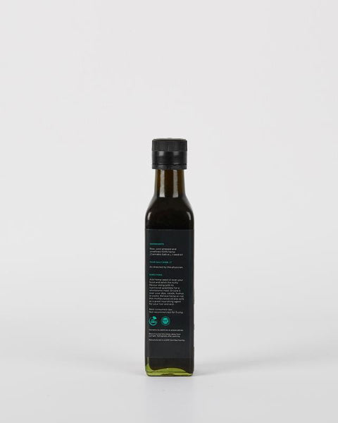 Raw , Cold-pressed and Unrefined 100% Hemp (Cannabis Sativa L.) Seed Oil, 250ml