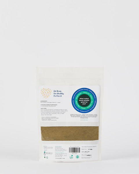 Raw Shelled Hemp Seed Powder, 500g