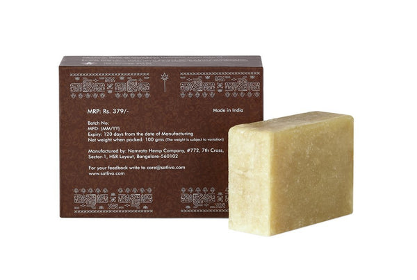 Hemp with Cocoa Butter Natural Body Soap Bar