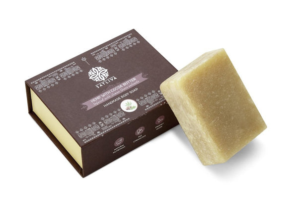Hemp with Cocoa Butter Natural Body Soap Bar