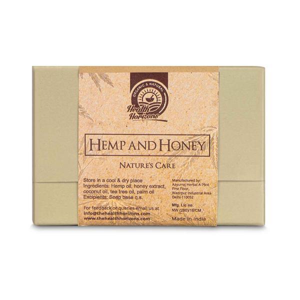 Hemp and Honey Natural Handmade Soap, 125g
