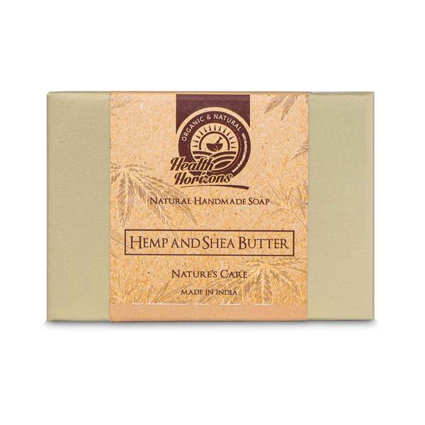 Hemp and Shea Butter Natural Handmade Soap, 125g