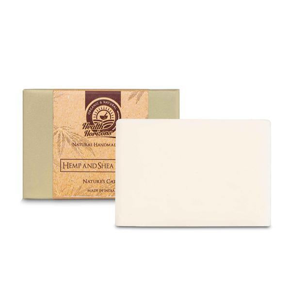 Hemp and Shea Butter Natural Handmade Soap, 125g