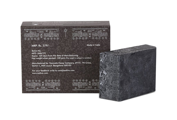 Hemp with Argan and Activated Charcoal Shampoo Bar