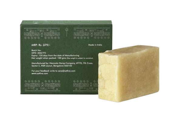 Hemp with Avocado Natural Body Soap Bar