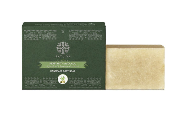 Hemp with Avocado Natural Body Soap Bar